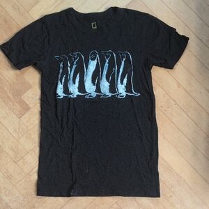 Black National Geographic Penguin T-Shirt